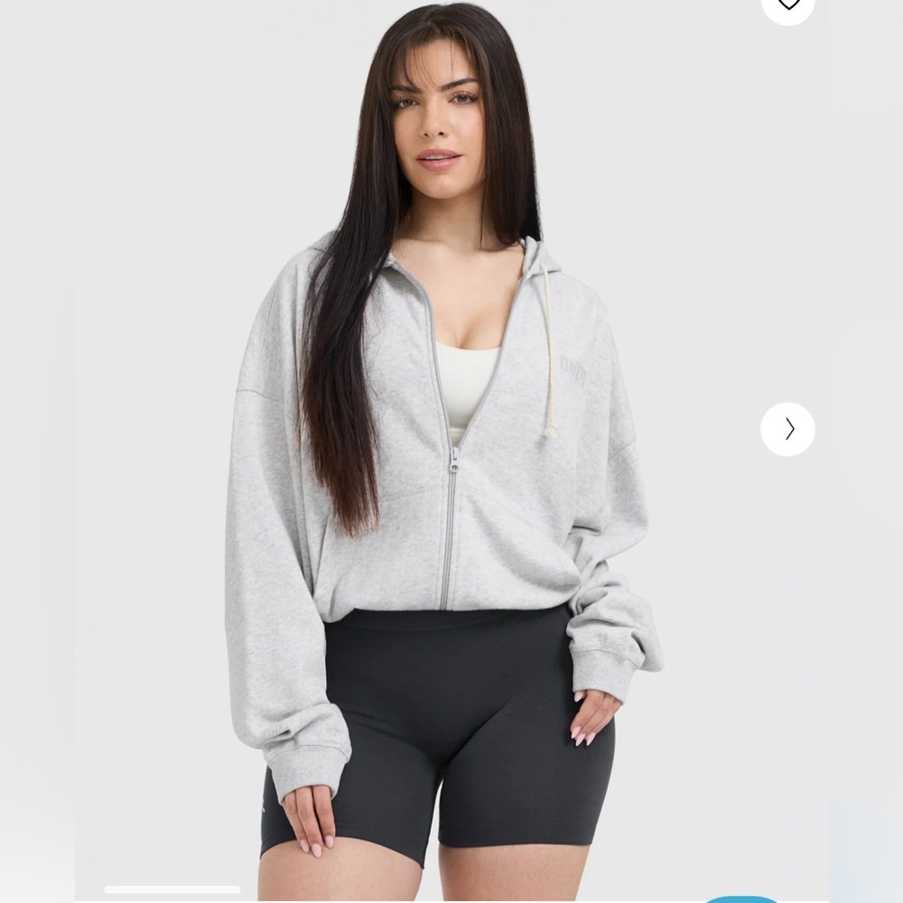 Oner active raw lounge zip hoodie